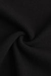 SWAYING/KNIT profile cuffed long-sleeved slim pullover SW24RE1T10 black PS11